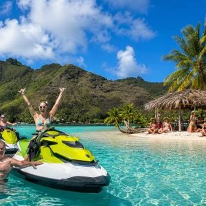 Albert Tours Combo Jet-ski et Motu Picnic (2h30)